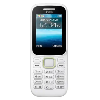 Celular Samsung SM-B310E dual SIM tela 2.0" - branco