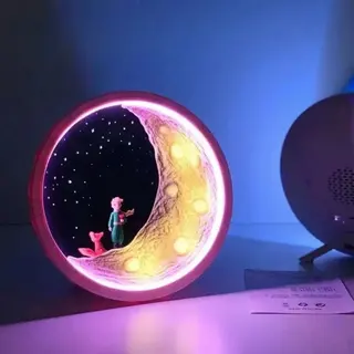 Caixa de som com luminária pequeno príncipe - Altomex - AL-8229 — foto do produto