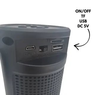 Caixa de som 5W - Grasep - D-Y05 — foto do produto