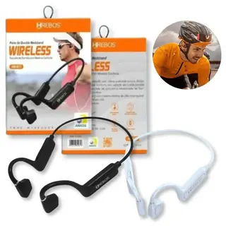 Fone neckband sport Bluetooth condução óssea - Hrebos - HS-611 — foto do produto