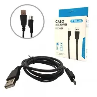 Cabo de dados USB para micro USB/ 2.1A com 1 metro IT-Blue V8 LE-1024