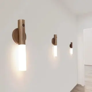 Luminária bastão luz LED recarregável sensor movimento — foto do produto