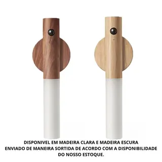 Luminária bastão luz LED recarregável sensor movimento — foto do produto
