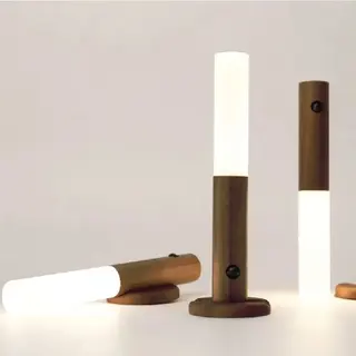 Luminária bastão luz LED recarregável sensor movimento — foto do produto