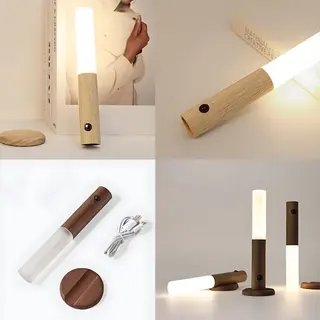 Luminária bastão luz LED recarregável sensor movimento — foto do produto