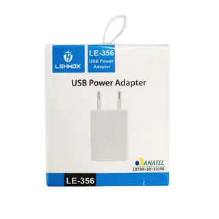 Fonte / carregador USB - Lehmox - LE-356 — foto do produto