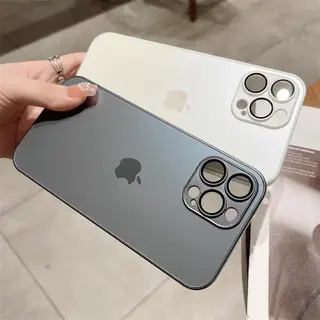 2 case compatível com iPhone de vidro temperado fosco - vitra pro — foto do produto
