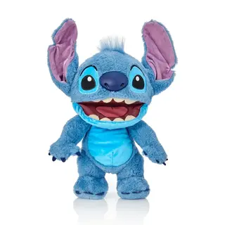 Pelúcia interativa stitch (fantoche) com som - stitch wow — foto do produto