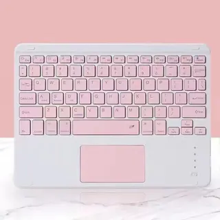Teclado sem fio Bluetooth com touchpad — foto do produto