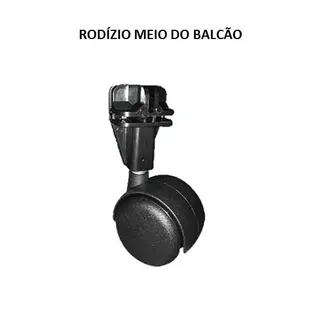 Rodízio para balcão modulado — foto do produto